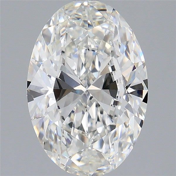 2.35 ct. oval Lab Grown Diamond front image