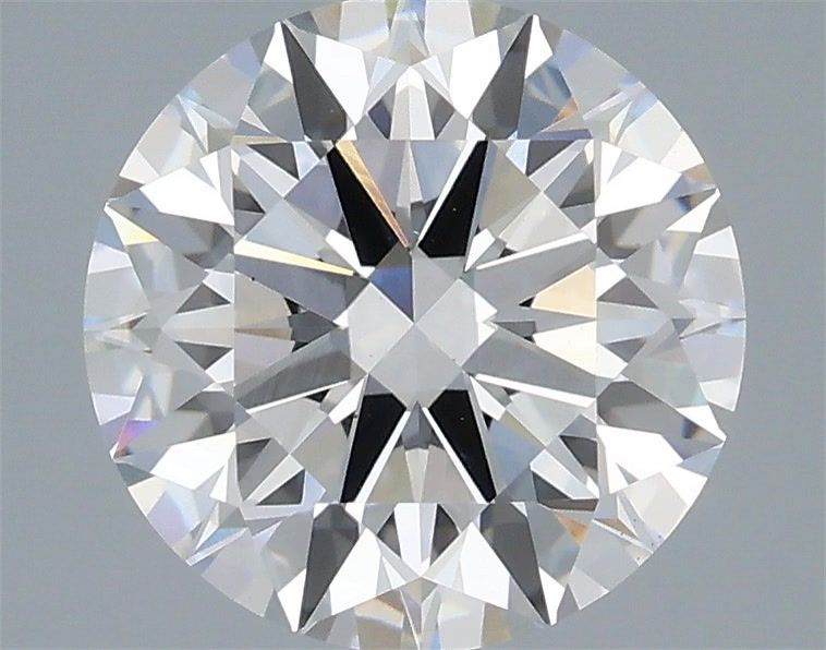 2.70 ct. round Lab Grown Diamond front image