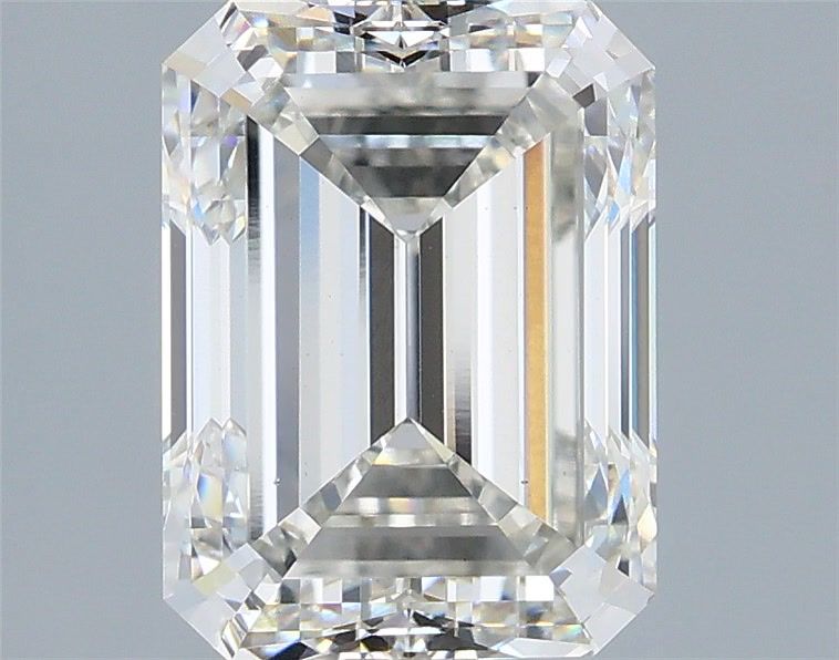 4.02 ct. emerald Lab Grown Diamond front image