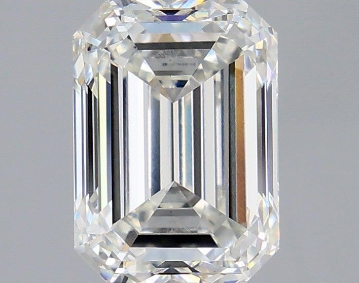 3.12 ct. emerald Lab Grown Diamond front image