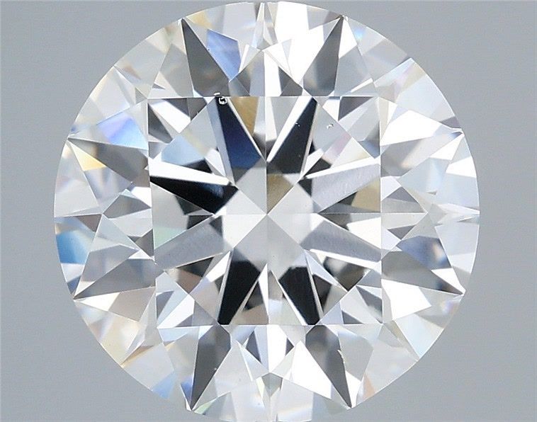 6.01 ct. round Lab Grown Diamond front image
