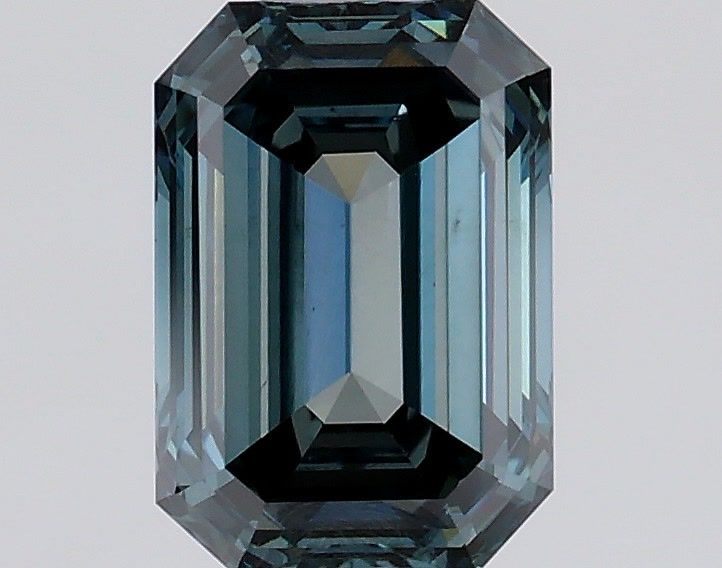 0.64 ct. emerald Lab Grown Diamond front image