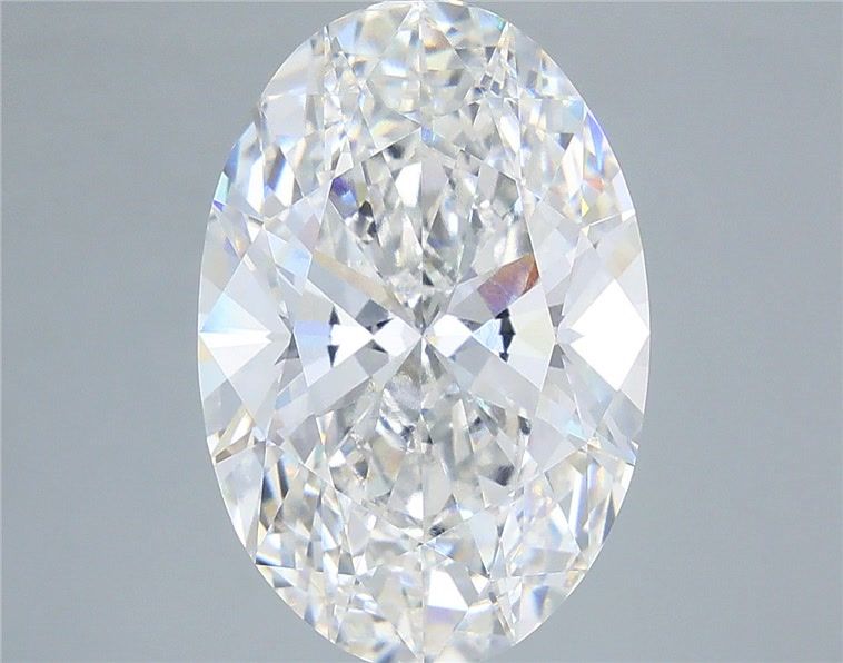 8.03 ct. oval Lab Grown Diamond front image
