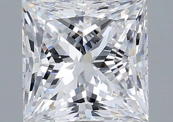 1.45 ct. princess Lab Grown Diamond front image