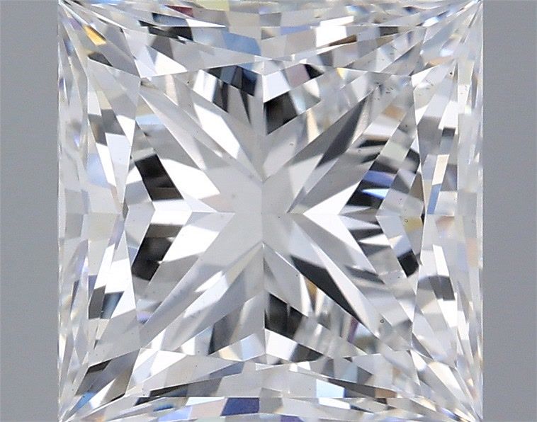 3.65 ct. princess Lab Grown Diamond front image