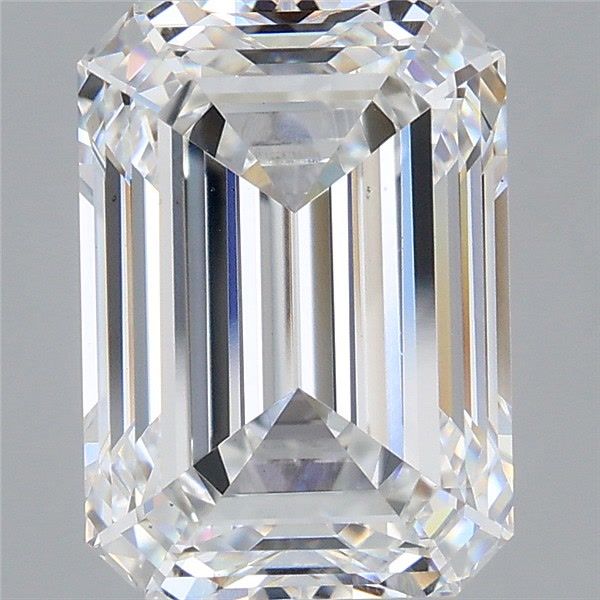 5.02 ct. emerald Lab Grown Diamond front image