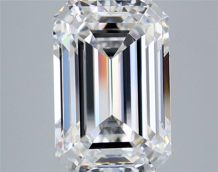 5.03 ct. emerald Lab Grown Diamond front image