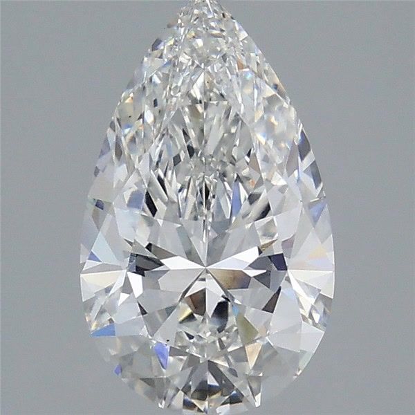 2.60 ct. pear Lab Grown Diamond front image