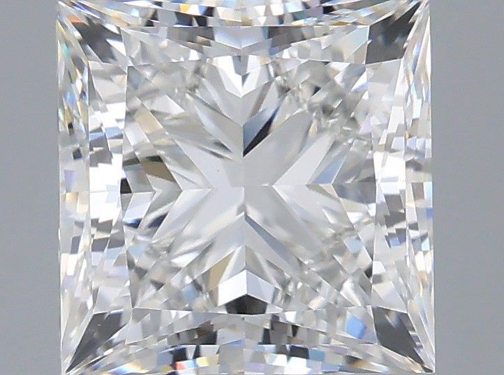 3.52 ct. princess Lab Grown Diamond front image
