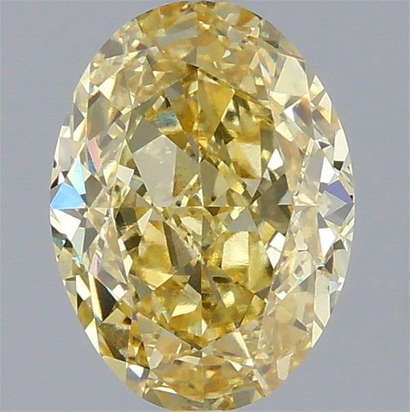 2.10 ct. oval Lab Grown Diamond front image