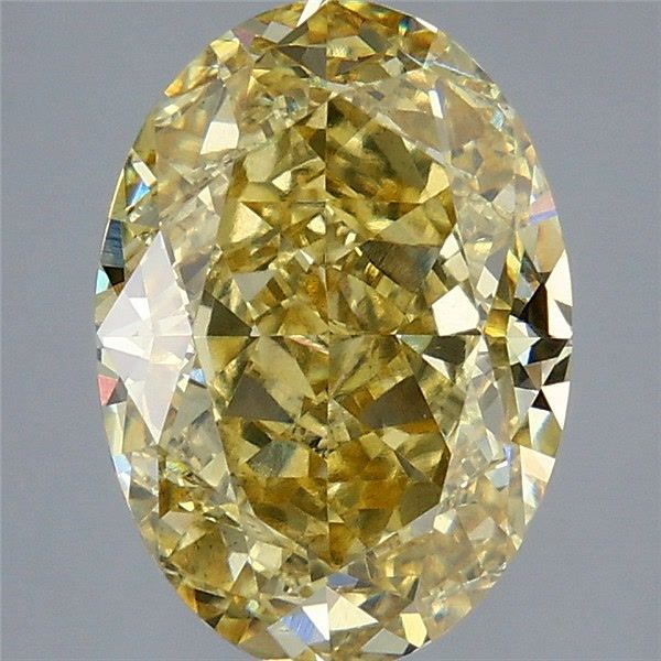 5.09 ct. oval Lab Grown Diamond front image