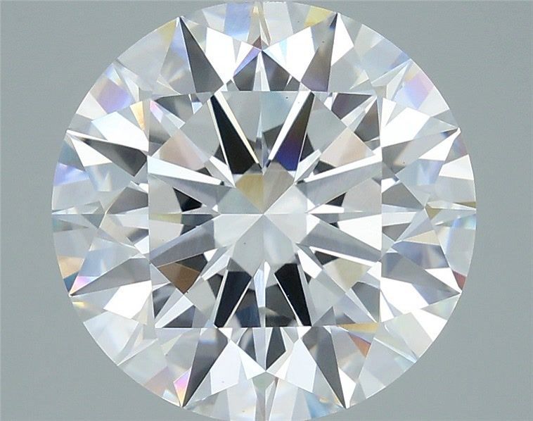 5.55 ct. round Lab Grown Diamond front image