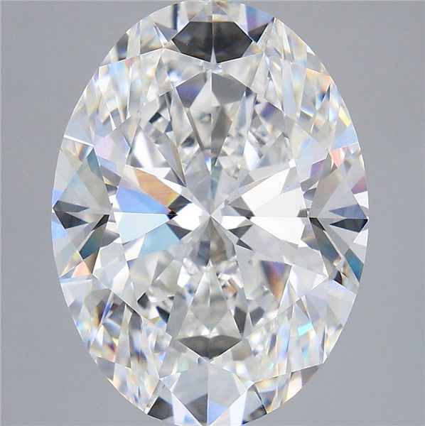 9.54 ct. oval Lab Grown Diamond front image