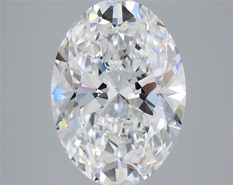 5.54 ct. oval Lab Grown Diamond front image