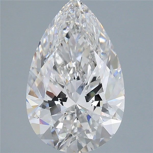 3.63 ct. pear Lab Grown Diamond front image