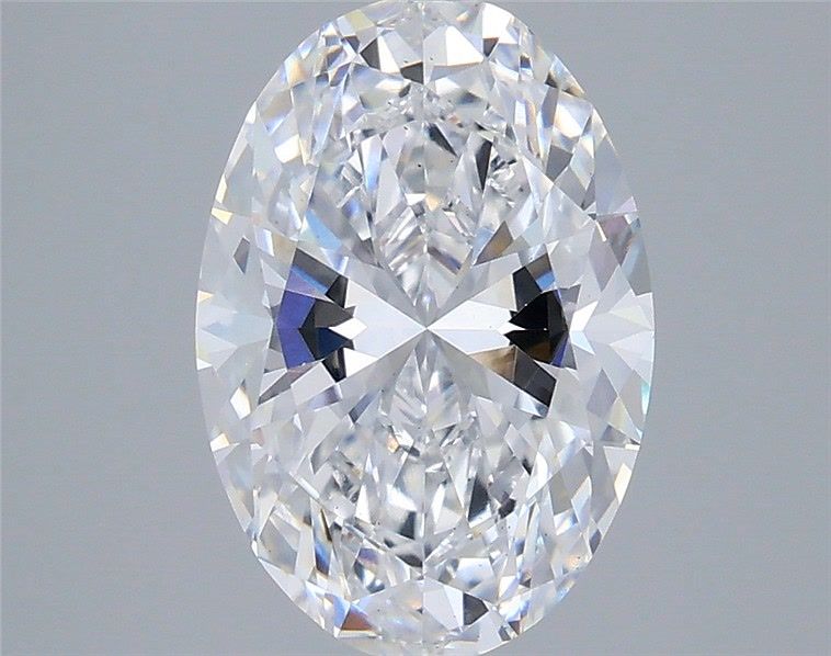 3.40 ct. oval Lab Grown Diamond front image