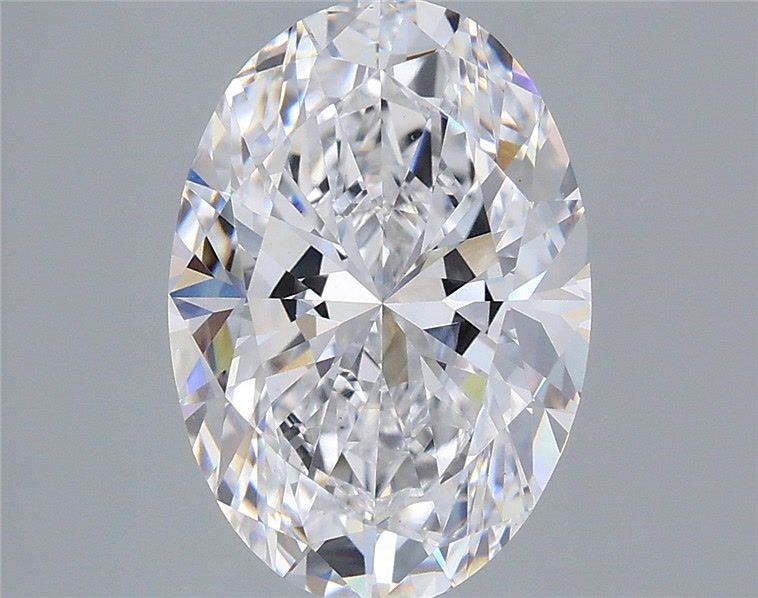 4.03 ct. oval Lab Grown Diamond front image