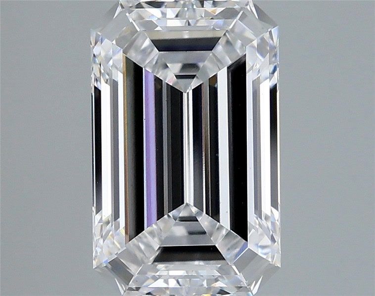 3.01 ct. emerald Lab Grown Diamond front image