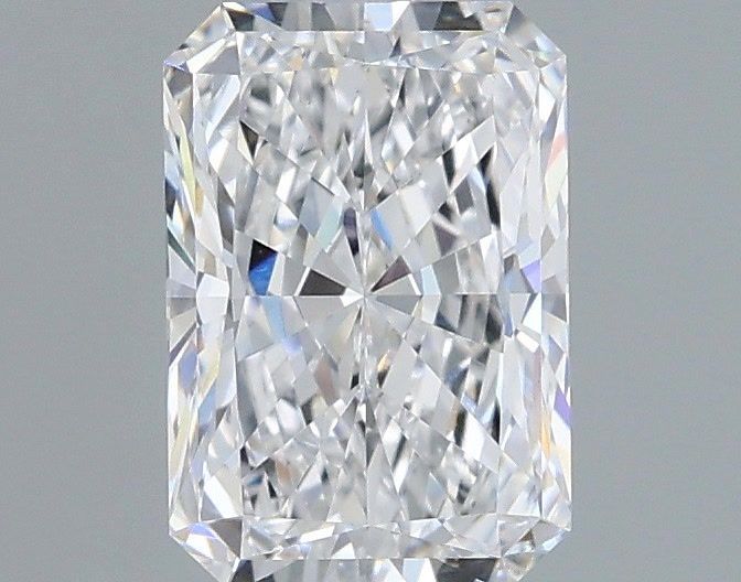 1.37 ct. radiant Lab Grown Diamond front image