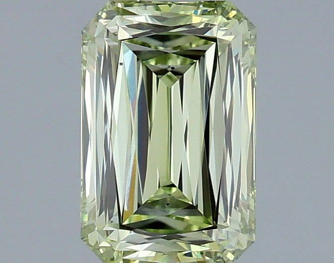 1.58 CT Fancy Vivid Green RADIANT