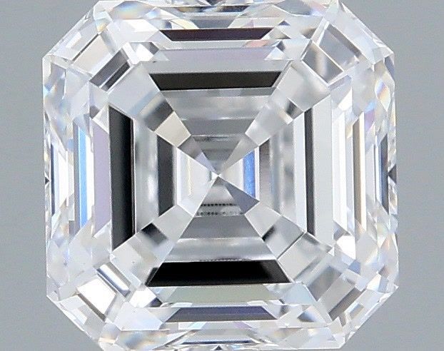 2.07 ct lab-grown Asscher Diamond
