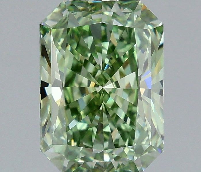 1.38 CT Fancy Vivid Green RADIANT