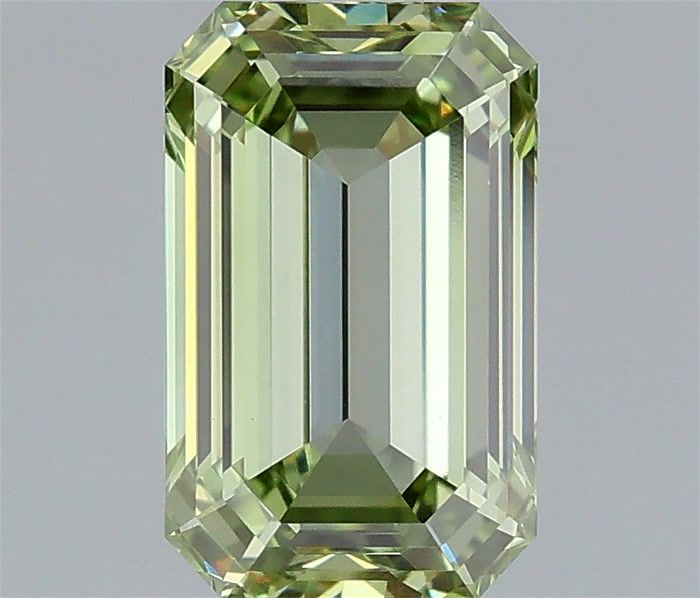 1.37 CT Fancy Vivid Green EMERALD