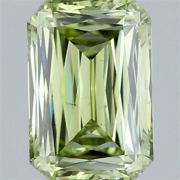 1.76 CT Fancy Vivid Green RADIANT