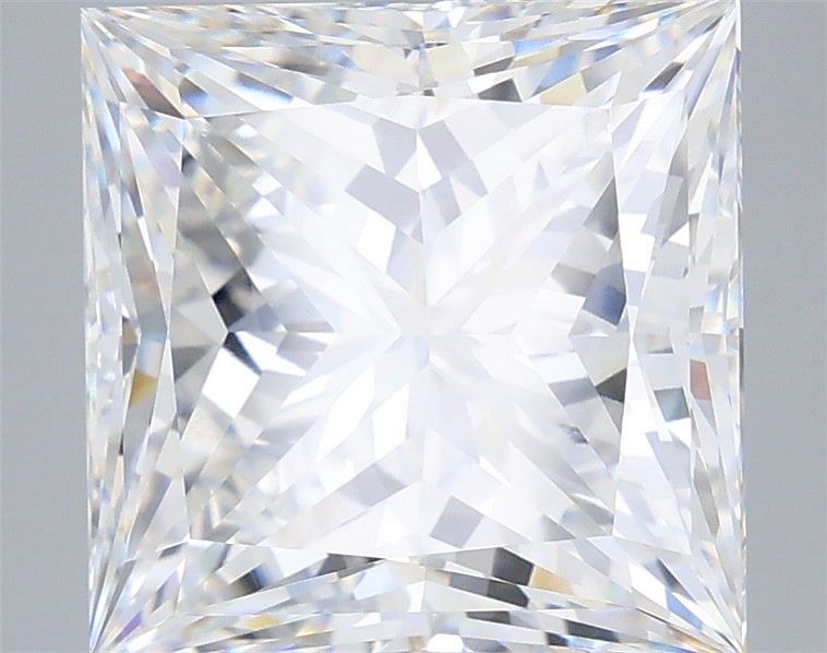 6.08 ct. princess Lab Grown Diamond front image