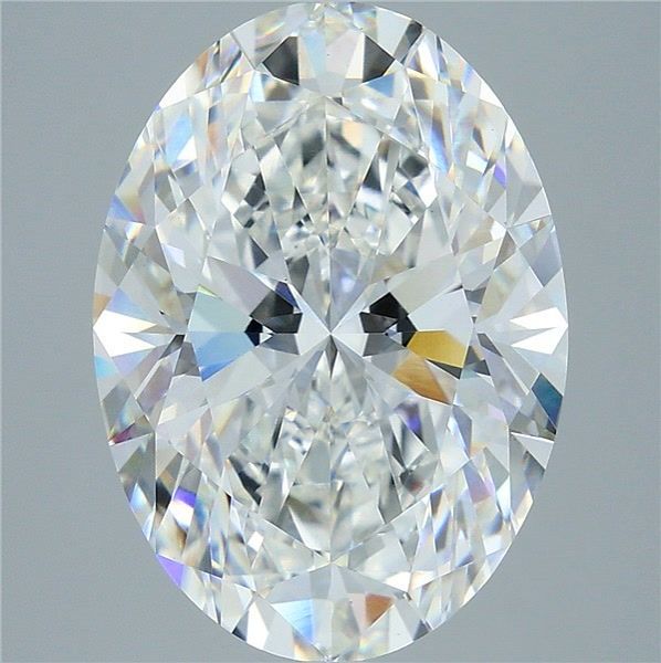 10.10 ct. oval Lab Grown Diamond front image