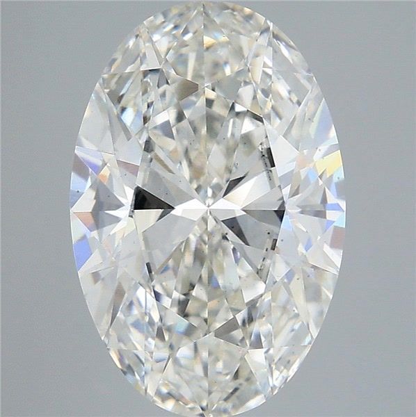 5.01 ct. oval Lab Grown Diamond front image