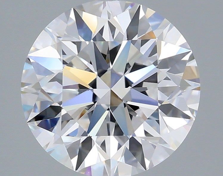 2.75 ct. round Lab Grown Diamond front image
