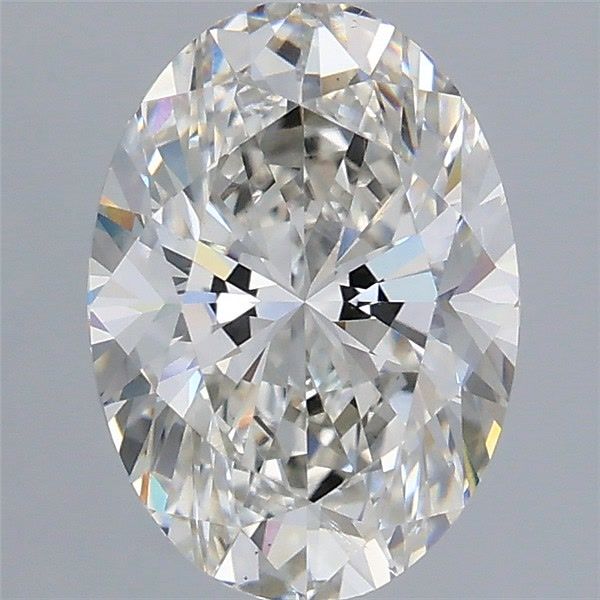 2.02 ct. oval Lab Grown Diamond front image