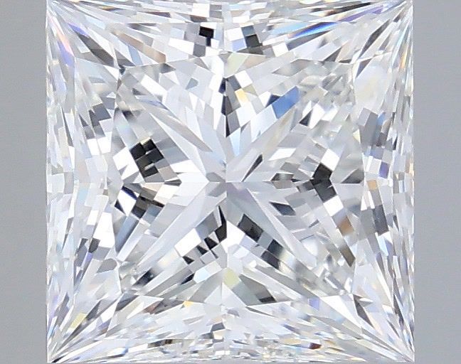 4.01 ct. princess Lab Grown Diamond front image