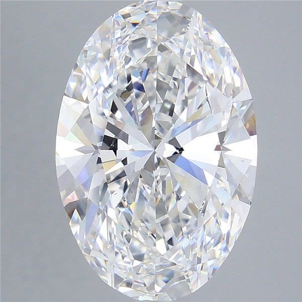 5.60 ct. oval Lab Grown Diamond front image