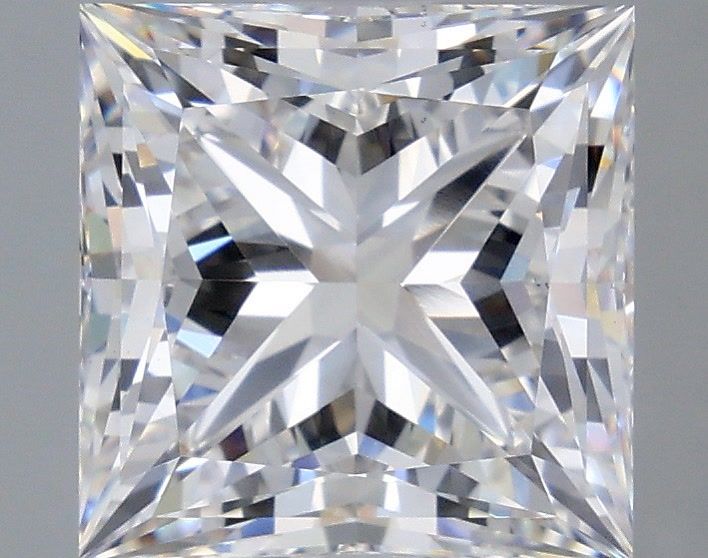 5.08 ct. princess Lab Grown Diamond front image