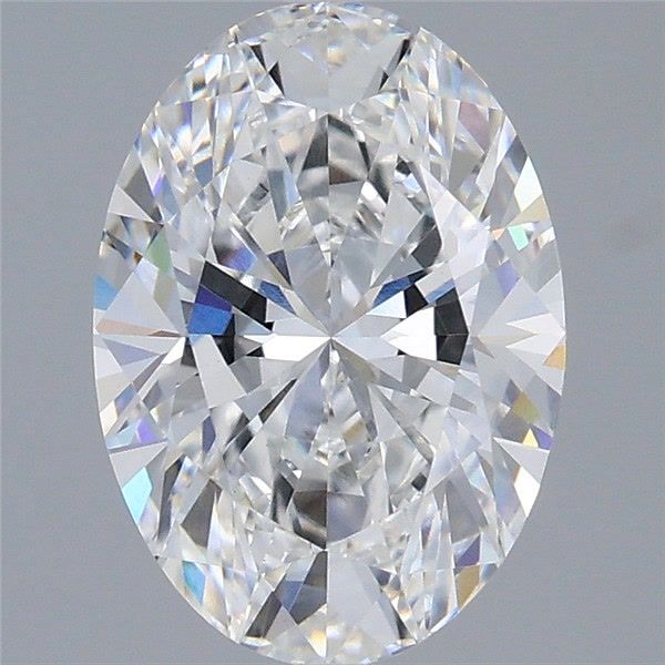2.58 ct. oval Lab Grown Diamond front image