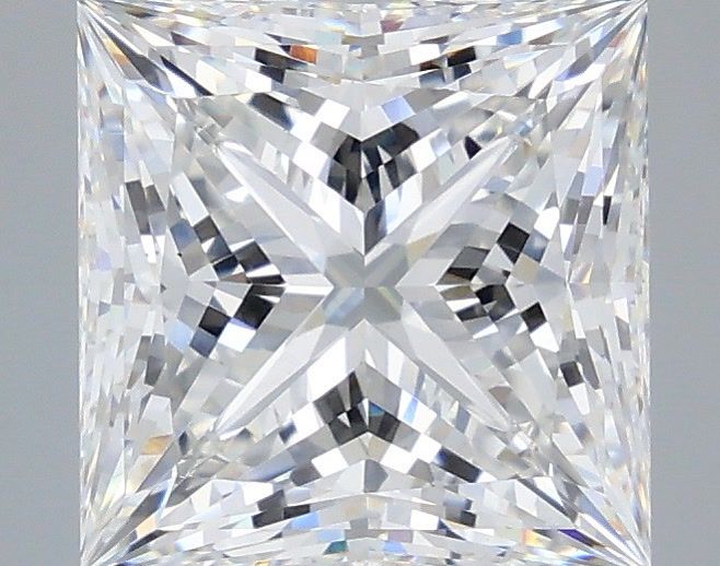 4.59 ct. princess Lab Grown Diamond front image