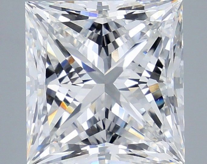 5.01 ct. princess Lab Grown Diamond front image
