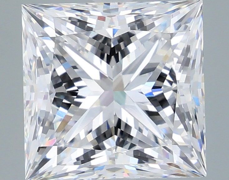 5.10 ct. princess Lab Grown Diamond front image