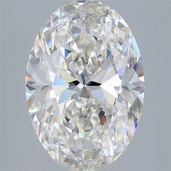 4.02 ct. oval Lab Grown Diamond front image