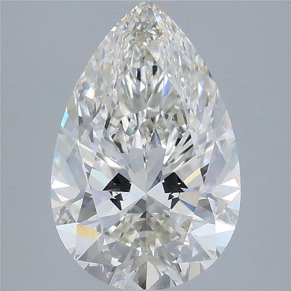 4.08 ct. pear Lab Grown Diamond front image