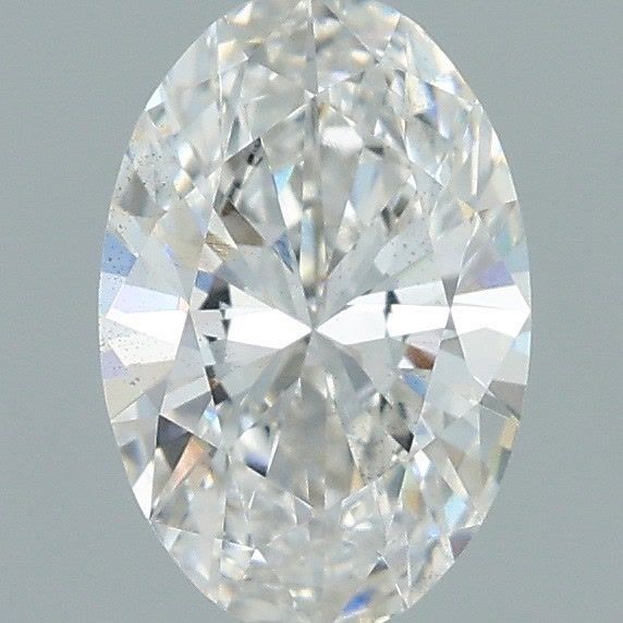 0.75 ct. oval Lab Grown Diamond front image
