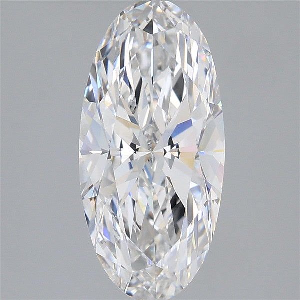 2.58 ct. oval Lab Grown Diamond front image