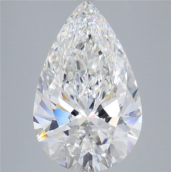 7.57 ct. pear Lab Grown Diamond front image