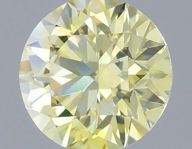0.28 CT Fancy Intense Yellow ROUND
