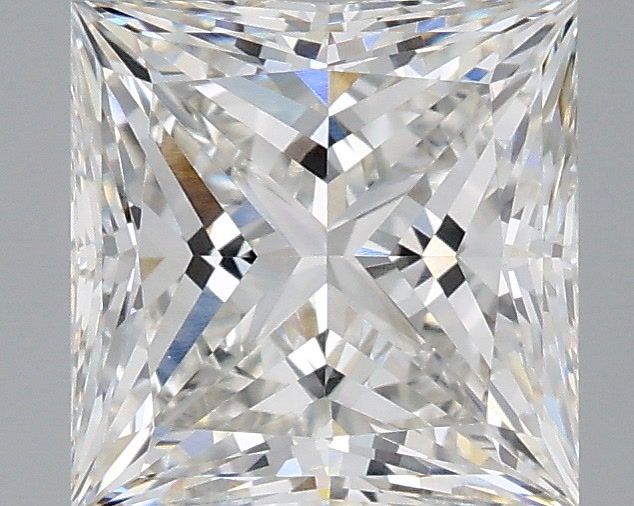 2.53 ct lab-grown Princess Diamond