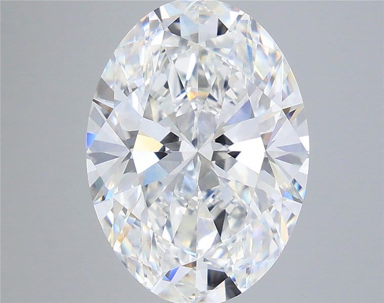 6.59 ct. oval Lab Grown Diamond front image