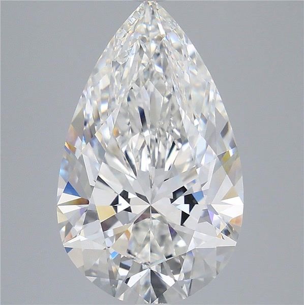 7.59 ct. pear Lab Grown Diamond front image