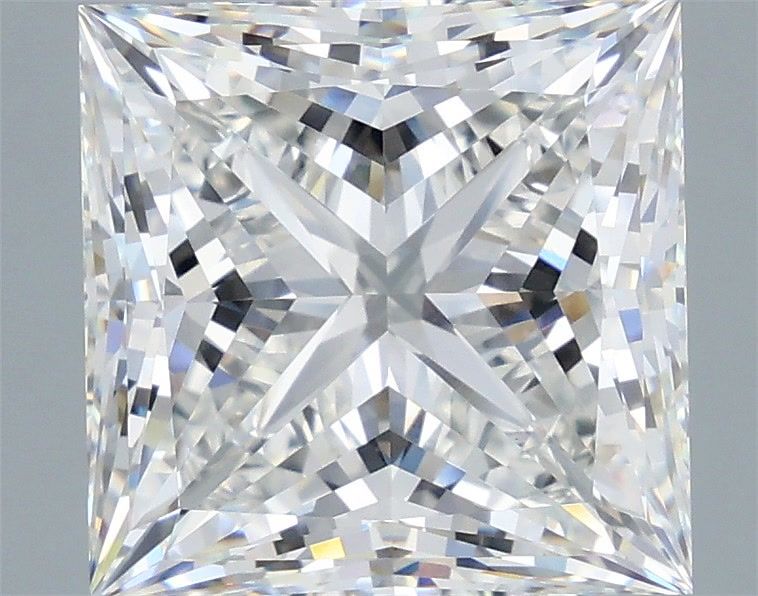 8.09 ct. princess Lab Grown Diamond front image